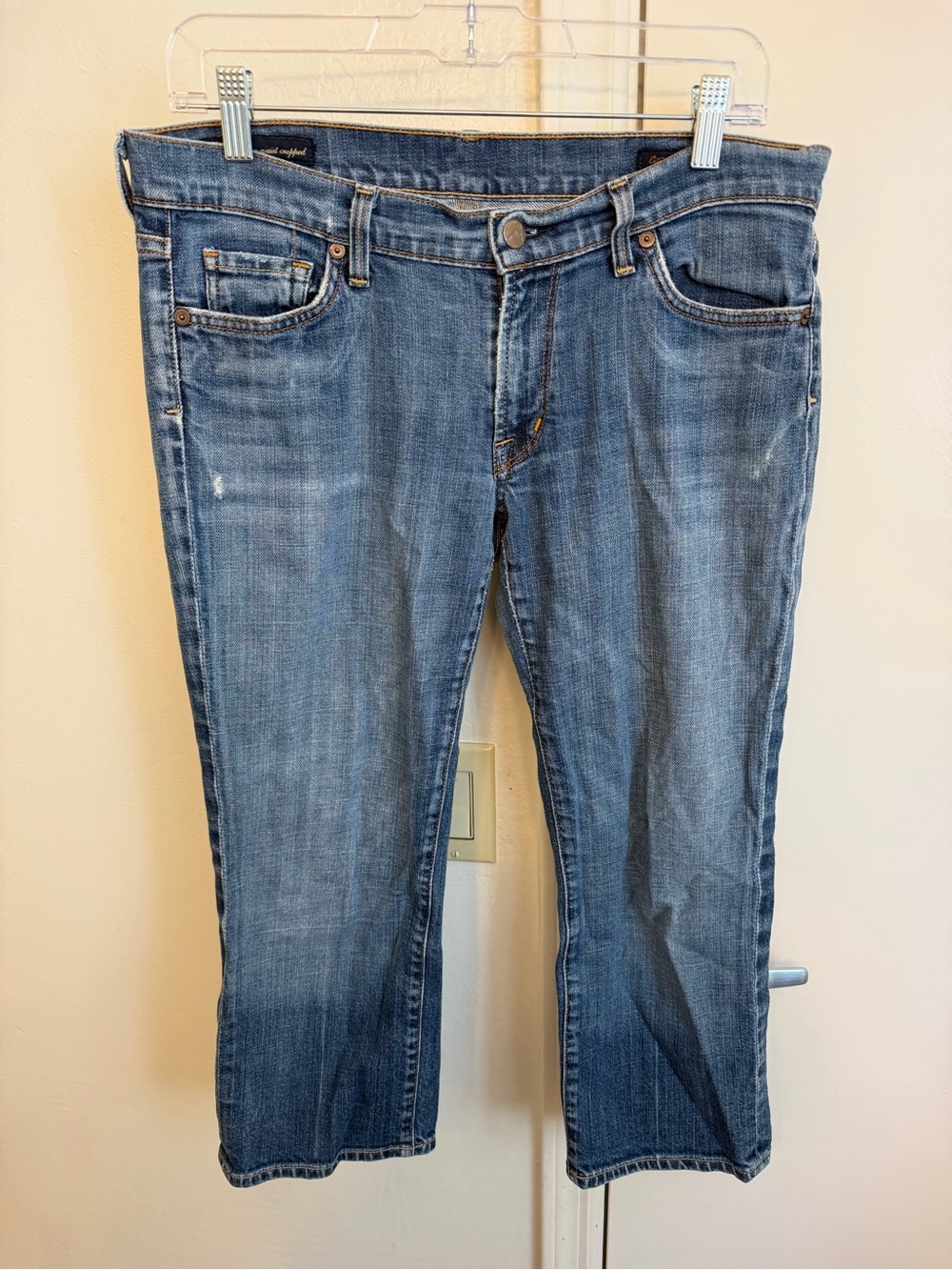 Citizens Of Humanity Kelly Low Waist Cropped Jeans Women’s Size 30